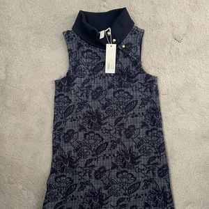 Janie and Jack sleeveless mock neck dress